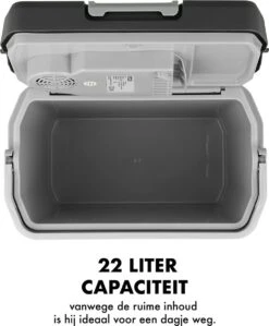 MOA - Thermo-elektrische Koelbox - Met Verwarmingsfunctie - 12V En 230V - 22 Liter - Grijs -ECW22 12 MOA - Thermo-elektrische Koelbox - Met Verwarmingsfunctie - 12V En 230V - 22 Liter - Grijs -ECW22 -Outdoor Camping Winkel 991x1200
